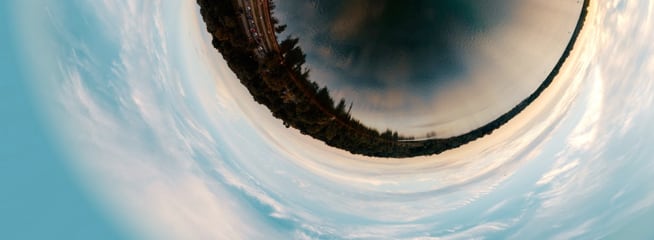 Image made in 360 degrees